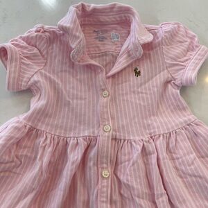 Ralph Lauren Pink Striped Garment